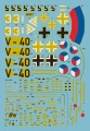 Zdjęcie Messerschmitt Me 262 A-1a 1:72 Arma Hobby 70083