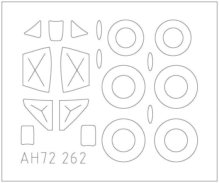 Zdjęcie Messerschmitt Me 262 A-1a 1:72 Arma Hobby 70083