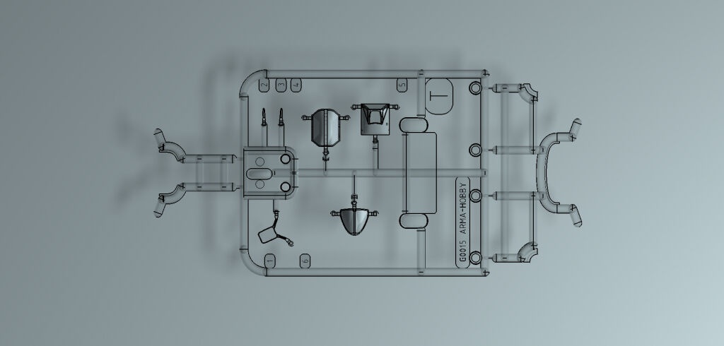 Zdjęcie Messerschmitt Me 262 A-1a 1:72 Arma Hobby 70083