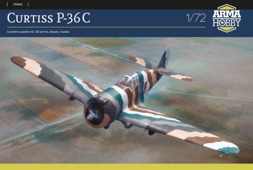 Curtiss P-36C 1:72 Arma Hobby 70082