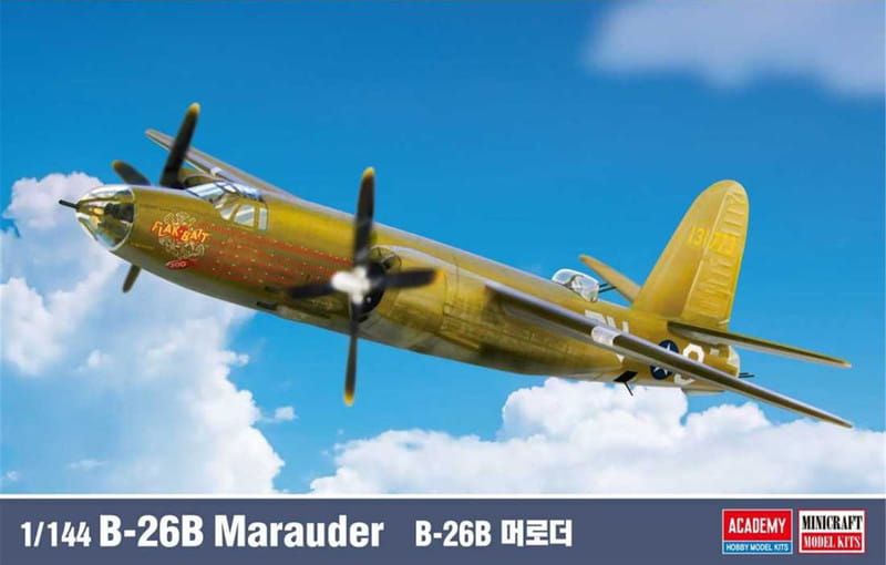 Zdjęcie USAAF B-26B "Marauder" 1:144 Academy 12656