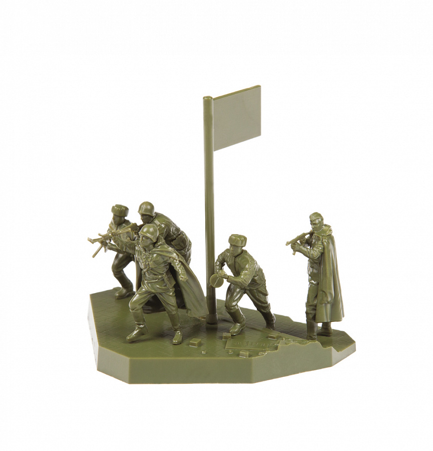 Zdjęcie Radziecki oddział karabinów maszynowych Berlin 1945 1:72 Zvezda 6269
