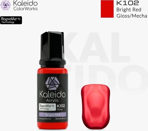Kaleido K102 Bright Red farba 20ml