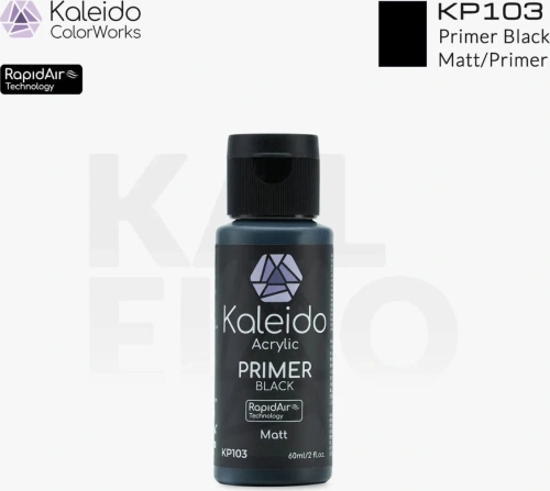 Kaleido KP103 Primer Black Matt farba 60ml KP103