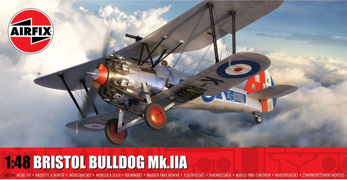 Zdjęcie Bristol Bulldog Mk.IIA 1:48 Airfix 05145