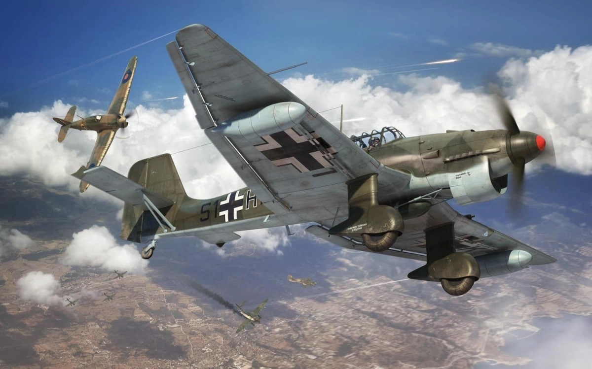 Zdjęcie Junkers Ju87R-2/B-2 Stuka 1:48 Airfix 07115