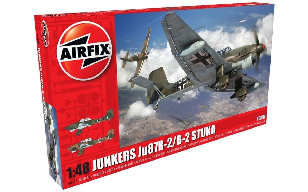 Zdjęcie Junkers Ju87R-2/B-2 Stuka 1:48 Airfix 07115