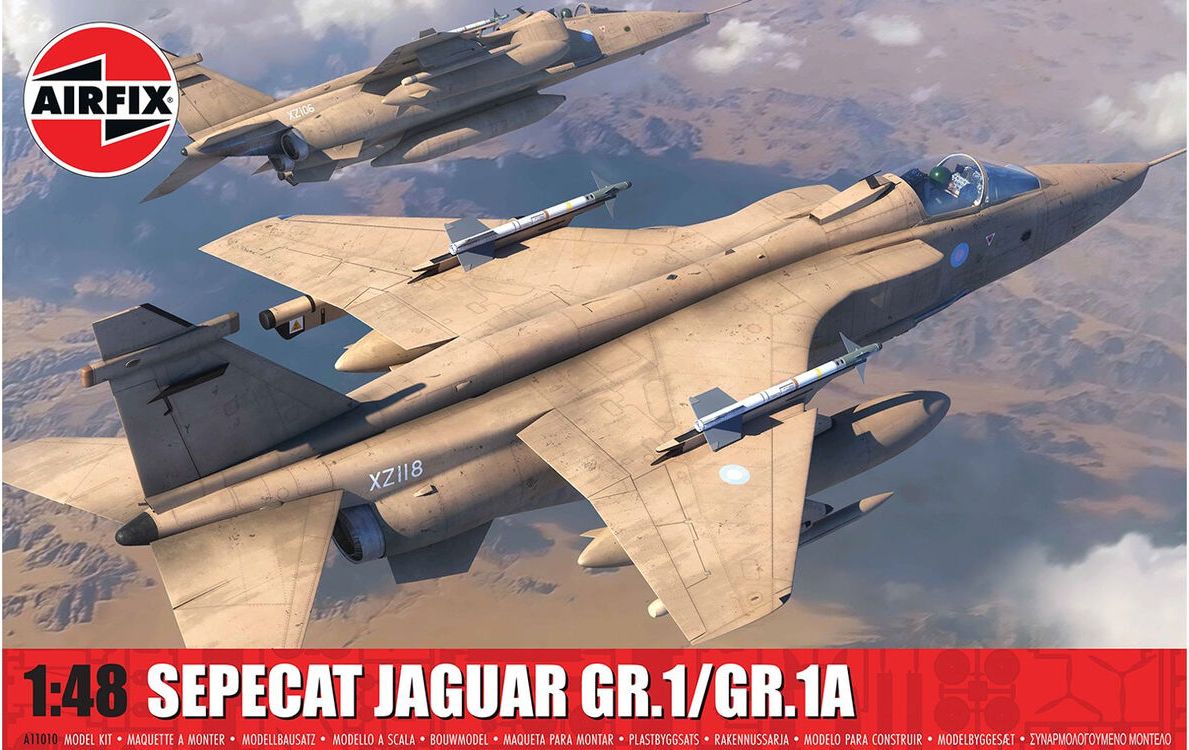 Zdjęcie SEPECAT Jaguar GR.1/GR.1A 1:48 Airfix 11010