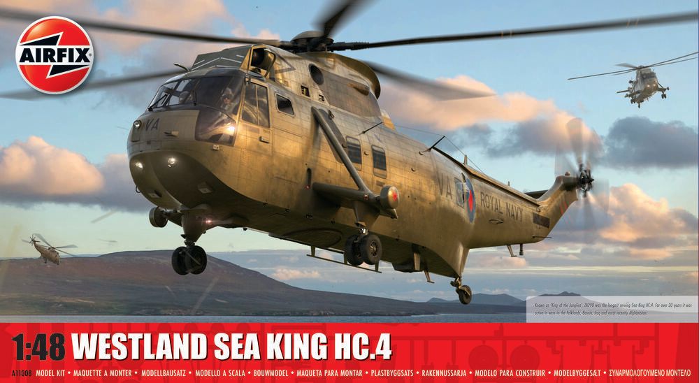 Zdjęcie Westland Sea King HC.4 1:48 Airfix 11008