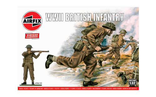 WWII British Infantry 1:32 Airfix 02718V