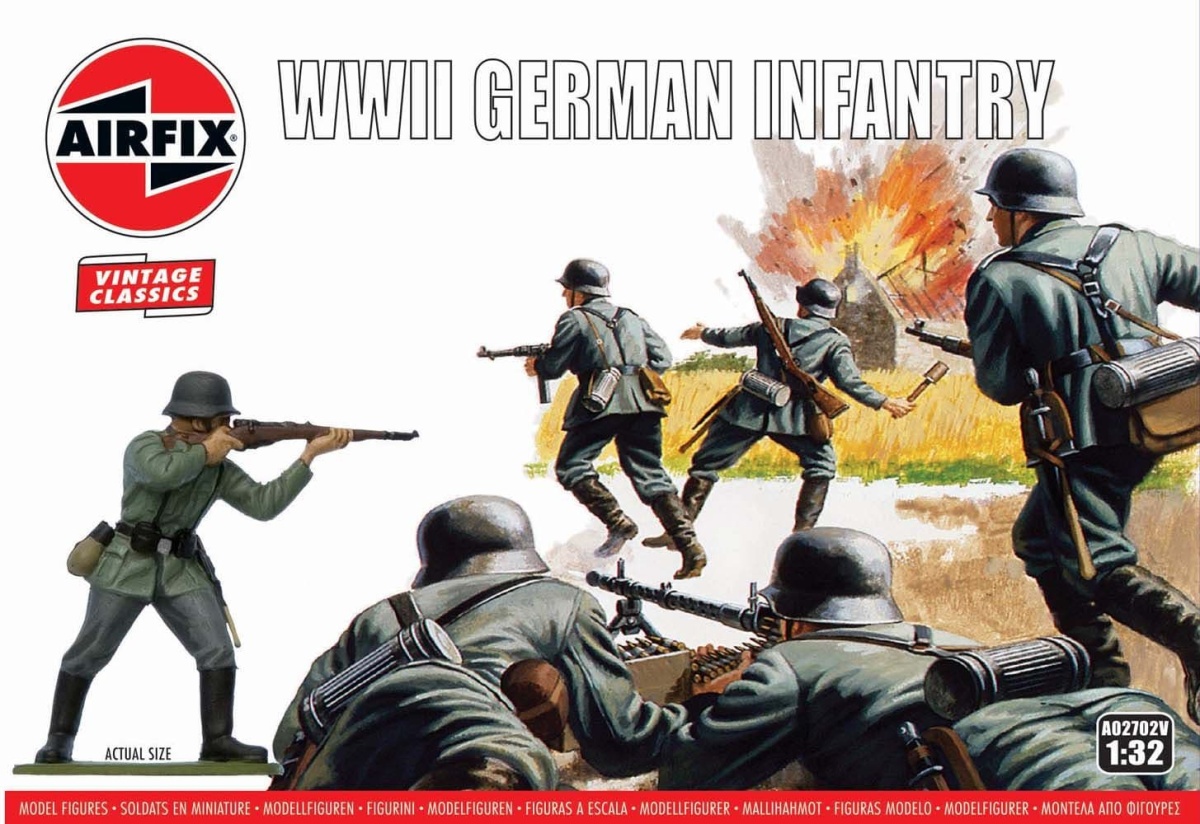 Zdjęcie WWII German Infantry 1:32 Airfix 02702V
