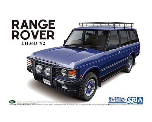 Land Rover LH36D Range Rover '92 1:24 Aoshima 061374