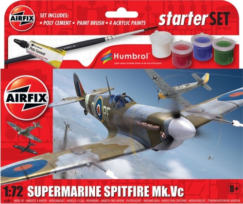 Supermarine Spitfire MkVc Starter Set 1:72 Airfix 55001