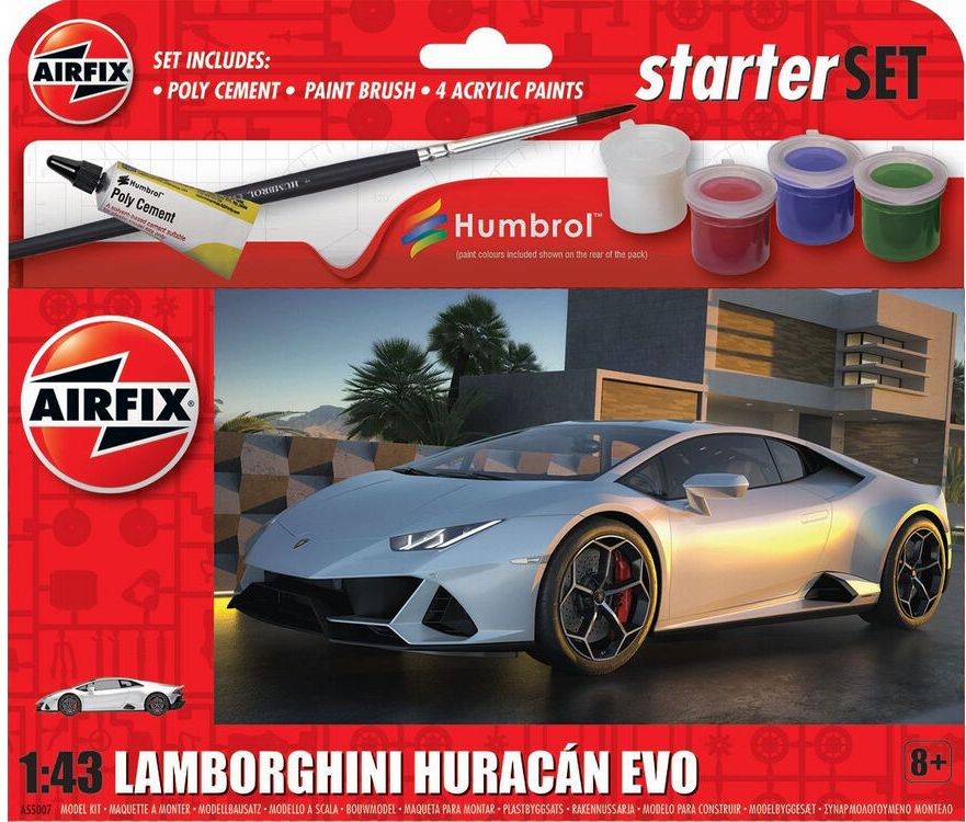 Zdjęcie Lamborghini Huracan EVO Starter Set 1:43 Airfix 55007