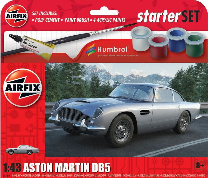 Zdjęcie Aston Martin DB5 Starter Set 1:43 Airfix 55011