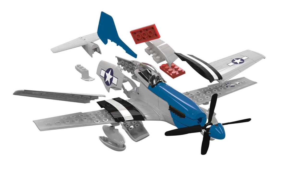 Zdjęcie D-Day P-51D Mustang QUICKBUILD Airfix 6046 (klocki)