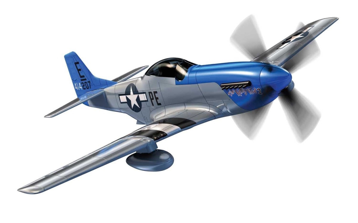 Zdjęcie D-Day P-51D Mustang QUICKBUILD Airfix 6046 (klocki)