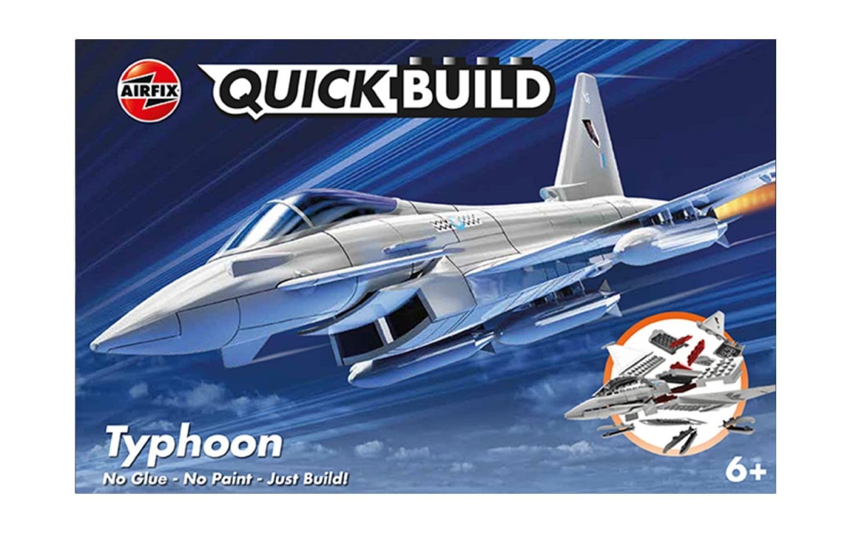 Zdjęcie Eurofighter Typhoon QUICKBUILD Airfix 6002 (klocki)