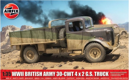WWII British Army 30-CWT 4x2 G.S. Truck 1:35 Airfix 01380
