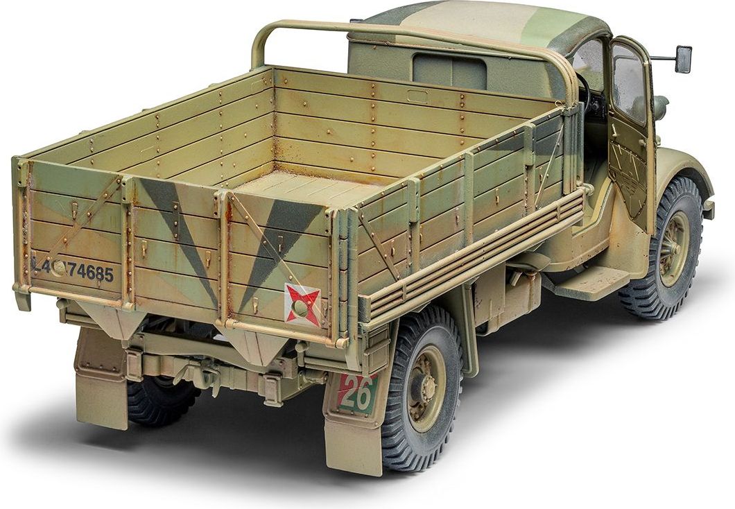 Zdjęcie WWII British Army 30-CWT 4x2 G.S. Truck 1:35 Airfix 01380