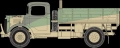 Zdjęcie WWII British Army 30-CWT 4x2 G.S. Truck 1:35 Airfix 01380