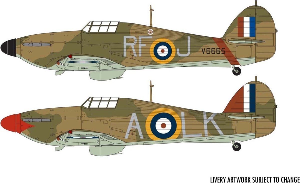 Zdjęcie Hawker Hurricane Mk.I 1:48 Airfix 05127A