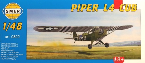 Piper L4 Cub 1:48 Smer 0822