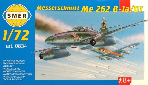Messerschmitt Me 262 B-1a/U1 1:72 Smer 0834