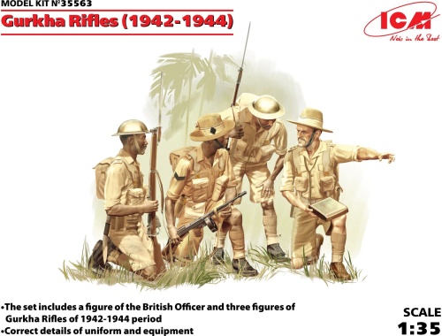 Gurkha Rifles (1944) 1:35 ICM 35563