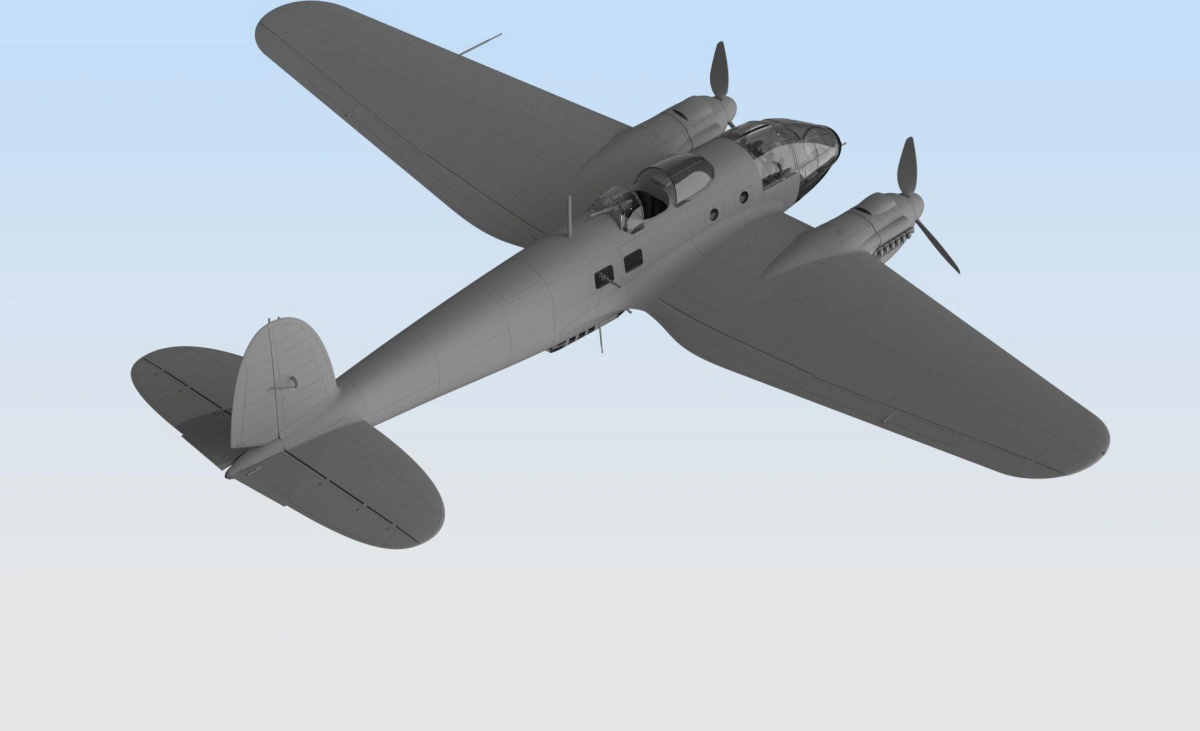 Zdjęcie Heinkel He 111H-16 1:48 ICM 48263