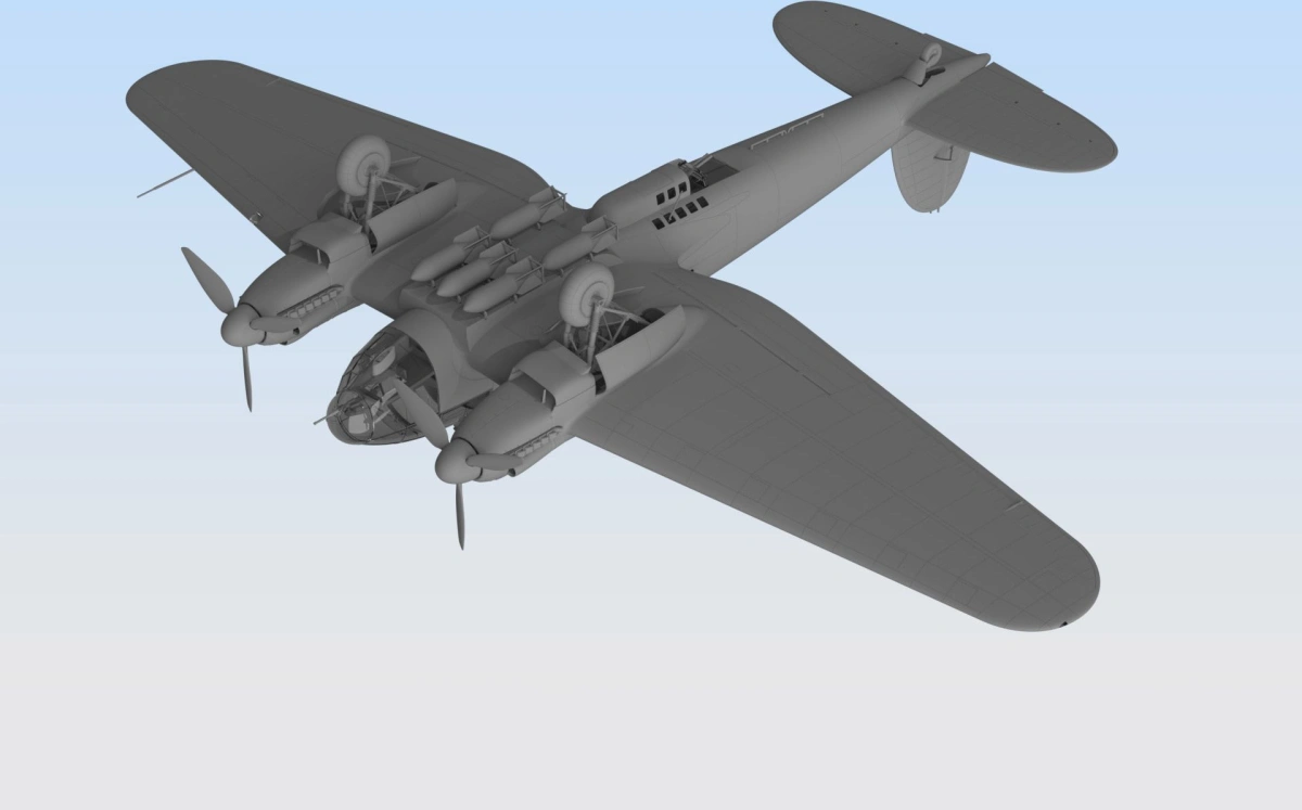 Zdjęcie Heinkel He 111H-16 1:48 ICM 48263