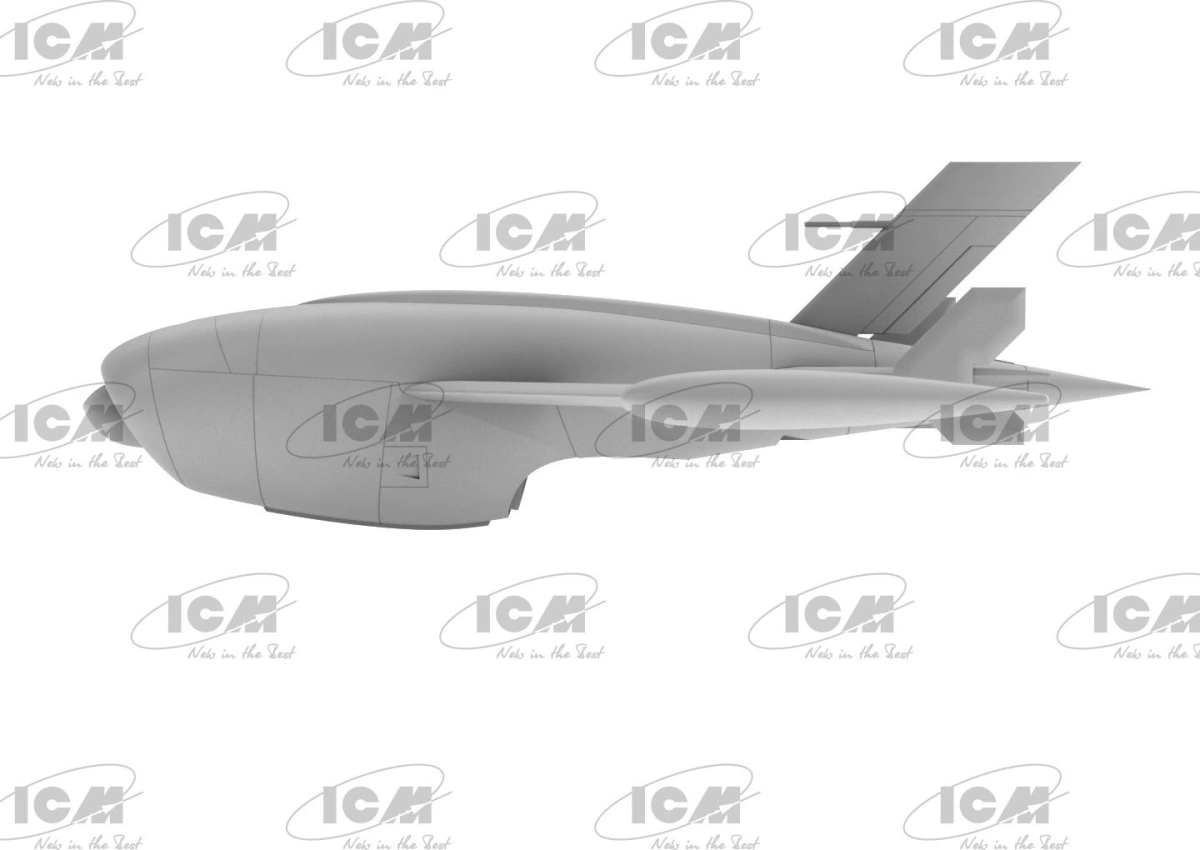 Zdjęcie Q-2A (KDA-1) Firebee US Drone 1:48 ICM 48402