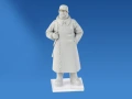 Zdjęcie Messerschmitt Bf 109F-4 z personelem niemieckiej Luftwaffe 1:48 ICM 48804