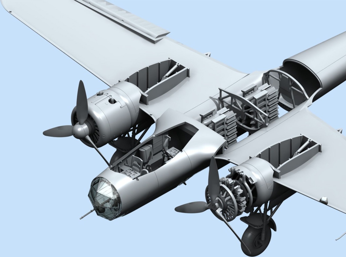 Zdjęcie Dornier Do 17Z-2 1:72 ICM 72304