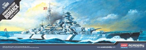 Bismarck 1:800 Academy 14218