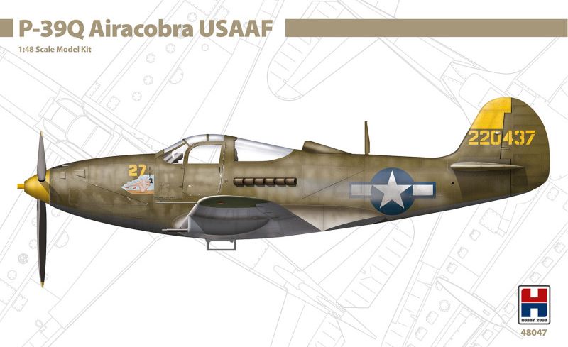 Zdjęcie P-39Q Airacobra USAAF 1:48 Hobby 2000 48047