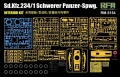 Zdjęcie Sd.Kfz. 234/1 Schwerer Panzer-Spwg. z pełnym wnętrzem 1:35 Rye Field Model 5154