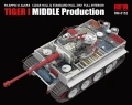 Zdjęcie Tiger I Mid Production z pełnym wnętrzem, przezroczystymi elementami i ruchomymi gąsienicami 1:35 Rye Field Model 5152