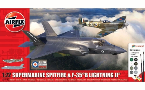 Supermarine Spitfire Mk.Vc & F-35B Lightning II 1:72 Airfix A50190