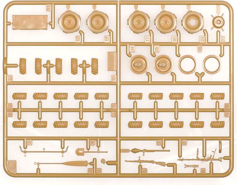 Zdjęcie German Schwimmwagen Type 166 Wide Wheel Version 1:35 Tamiya 35393