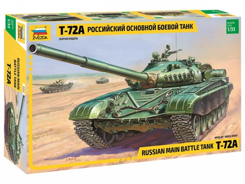 Russian Tank T-72A 1:35 Zvezda 3552