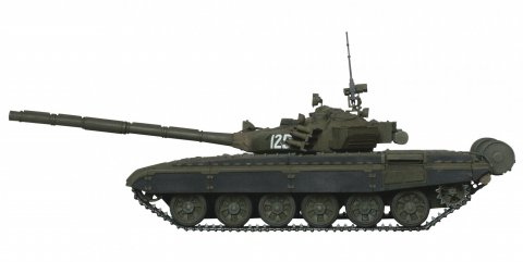 Zdjęcie Russian Tank T-72A 1:35 Zvezda 3552