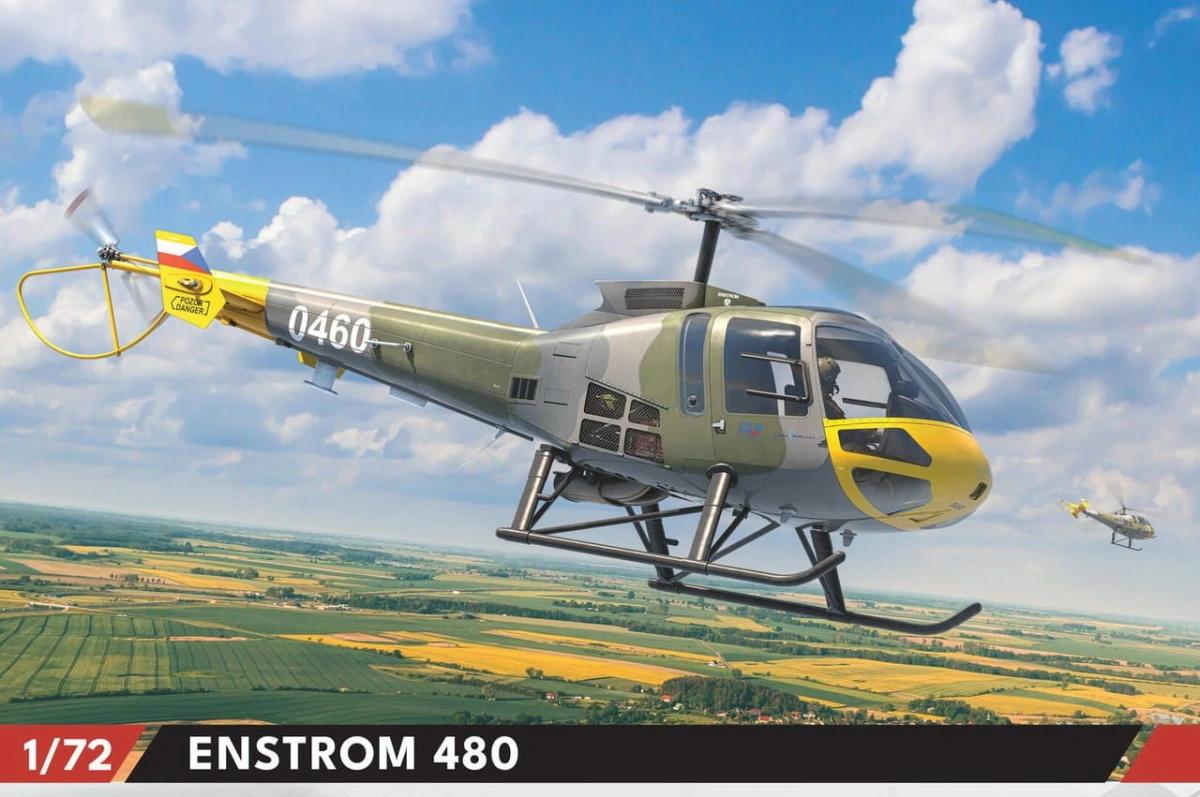 Zdjęcie Enstrom 480 1:72 Eduard 972012