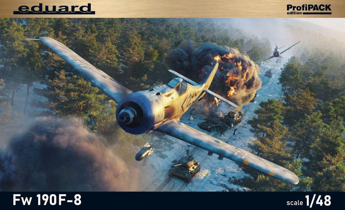 Zdjęcie Focke-Wulf Fw 190F-8 Profipack edition 1:48 Eduard 82139