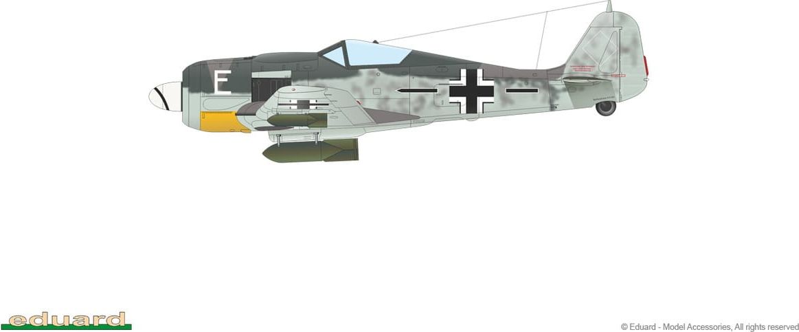 Zdjęcie Focke-Wulf Fw 190F-8 Profipack edition 1:48 Eduard 82139