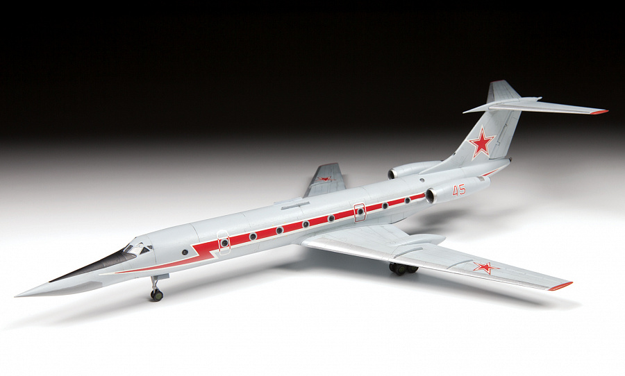 Zdjęcie Tupolev Tu-134UBL 1:144 Zvezda 7036