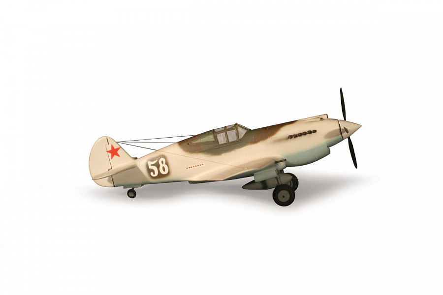 Zdjęcie Curtiss P-40B/C Tomahawk 1:72 Zvezda 7201