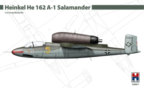 Heinkel He 162 A-1 Salamander 1:32 Hobby 2000 32021