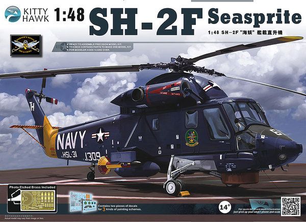 Zdjęcie SH-2F Seasprite 1:48 Kittyhawk 80122
