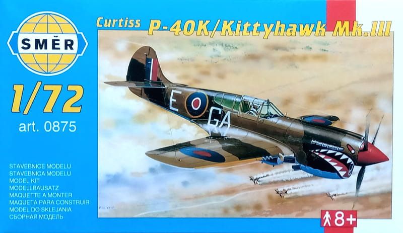 Zdjęcie Curtiss P-40K / Kittyhawk Mk.III 1:72 Smer 0875